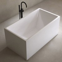 CUPC/CE Approved small square container shape  philippines freestanding Bathtub WTM-02115